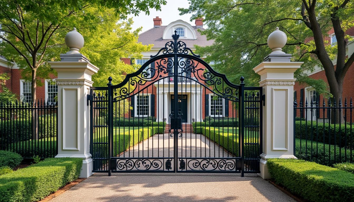 découvrez comment choisir la taille standard idéale pour un portail parfaitement adapté à l'entrée de votre maison ou propriété, alliant esthétique et fonctionnalité.
